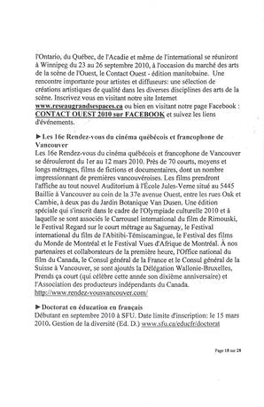   L'ANSE-AU-SABLE, 2010   , page 34