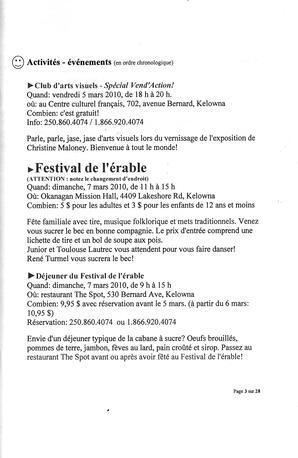   L'ANSE-AU-SABLE, 2010   , page 3