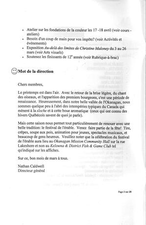   L'ANSE-AU-SABLE, 2010   , page 2