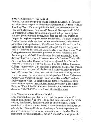   L'ANSE-AU-SABLE, 2010   , page 14