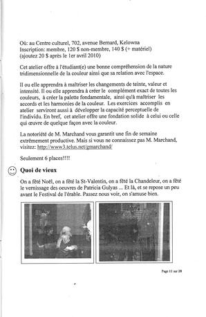   L'ANSE-AU-SABLE, 2010   , page 11
