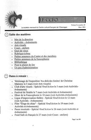  L'ANSE-AU-SABLE, 2010   , page 1