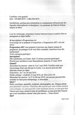   L'ANSE-AU-SABLE, 2010   , page 6
