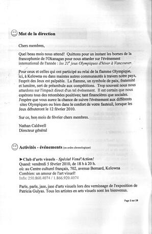   L'ANSE-AU-SABLE, 2010   , page 2