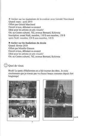   L'ANSE-AU-SABLE, 2009-2010   , page 9