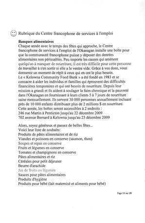   L'ANSE-AU-SABLE, 2009-2010   , page 12