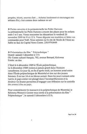   L'ANSE-AU-SABLE, 2009   , page 5