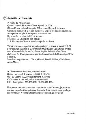   L'ANSE-AU-SABLE, 2009   , page 3