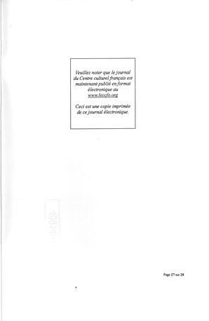   L'ANSE-AU-SABLE, 2009   , page 27