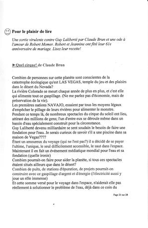   L'ANSE-AU-SABLE, 2009   , page 21