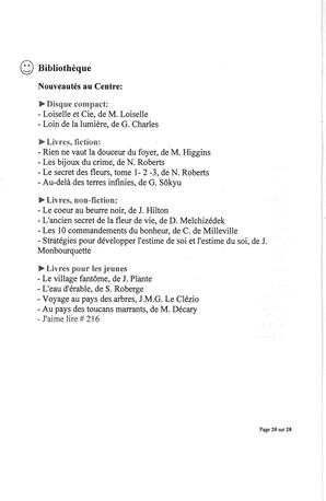   L'ANSE-AU-SABLE, 2009   , page 20