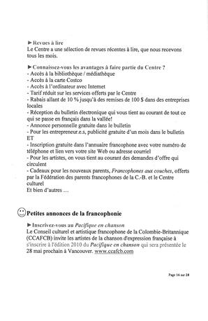   L'ANSE-AU-SABLE, 2009   , page 16