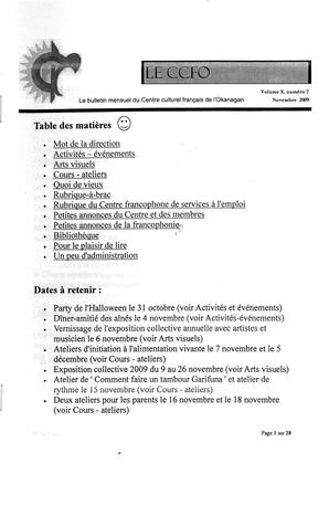   L'ANSE-AU-SABLE, 2009   , page 1