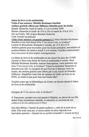   L'ANSE-AU-SABLE, 2009   , page 4