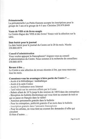   L'ANSE-AU-SABLE, 2009   , page 21