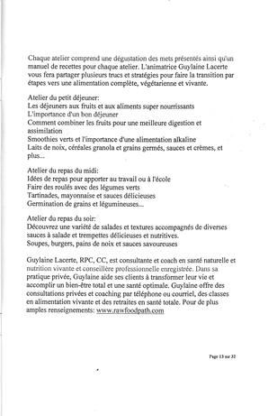   L'ANSE-AU-SABLE, 2009   , page 13