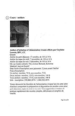   L'ANSE-AU-SABLE, 2009   , page 12