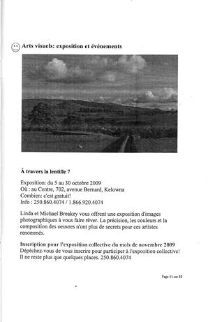   L'ANSE-AU-SABLE, 2009   , page 11