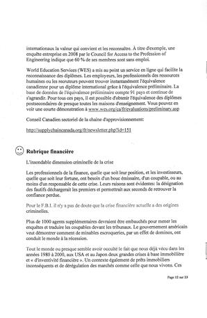   L'ANSE-AU-SABLE, 2009   , page 12