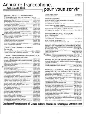   L'ANSE-AU-SABLE, 2009   , page 5