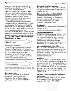   L'ANSE-AU-SABLE, 2009   , page 4