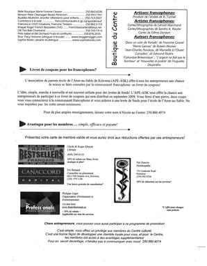   L'ANSE-AU-SABLE, 2009   , page 8