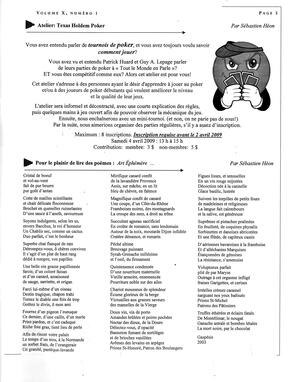  L'ANSE-AU-SABLE, 2009   , page 5