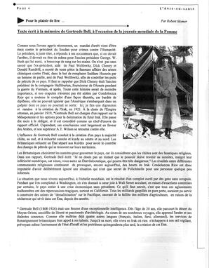   L'ANSE-AU-SABLE, 2009   , page 4