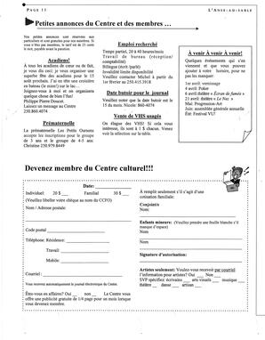   L'ANSE-AU-SABLE, 2009   , page 14