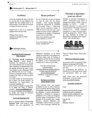   L'ANSE-AU-SABLE, 2009   , page 12