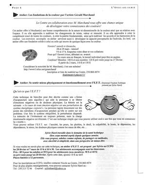   L'ANSE-AU-SABLE, 2009   , page 6