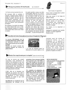   L'ANSE-AU-SABLE, 2009   , page 5