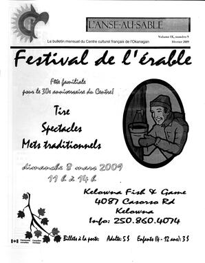   L'ANSE-AU-SABLE, 2009   , page 1