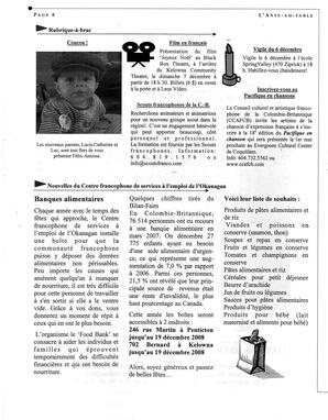   L'ANSE-AU-SABLE, 2008-2009   , page 12
