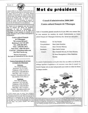   L'ANSE-AU-SABLE, 2008   , page 2