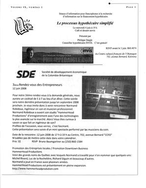   L'ANSE-AU-SABLE, 2008   , page 3