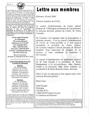   L'ANSE-AU-SABLE, 2008   , page 2