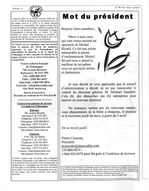   L'ANSE-AU-SABLE, 2008   , page 2