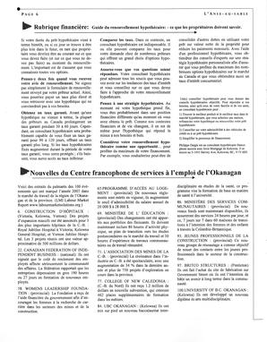  L'ANSE-AU-SABLE, 2008   , page 6