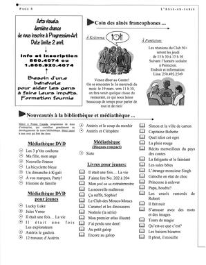   L'ANSE-AU-SABLE, 2008   , page 12