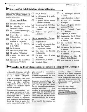   L'ANSE-AU-SABLE, 2008   , page 4