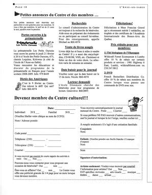   L'ANSE-AU-SABLE, 2008   , page 14