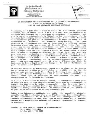   L'ANSE-AU-SABLE, 1993   , page 7