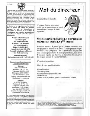   L'ANSE-AU-SABLE, 2007   , page 2