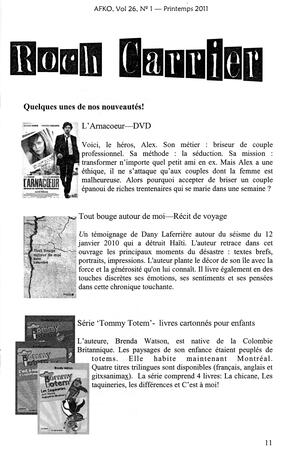   LA VOIX DES KOOTENAYS, 2011   , page 11