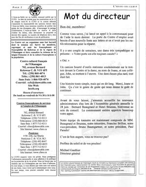   L'ANSE-AU-SABLE, 2007   , page 2