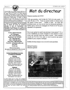   L'ANSE-AU-SABLE, 2007   , page 2