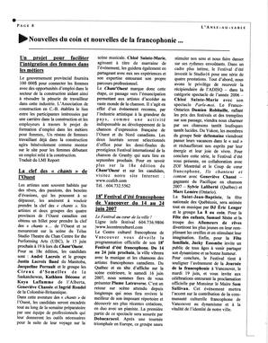   L'ANSE-AU-SABLE, 2007   , page 12