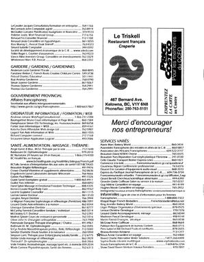  L'ANSE-AU-SABLE, 2007   , page 8