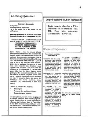   L'ANSE-AU-SABLE, 2007   , page 5